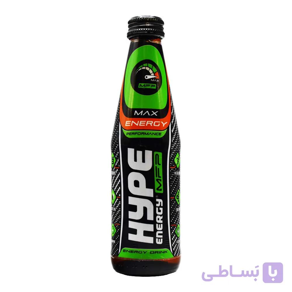 نوشیدنی انرژی زا هایپ HYPE مشکی بطری 250 میلی لیتری