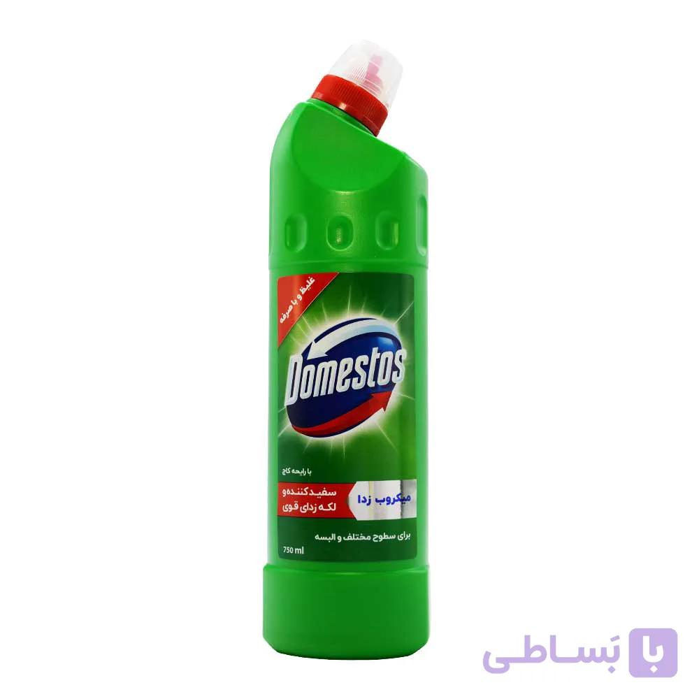 سفیدکننده و لکه زدای دامستوس DOMESTOS با رایحه لیمو حجم 750 میلی لیتر