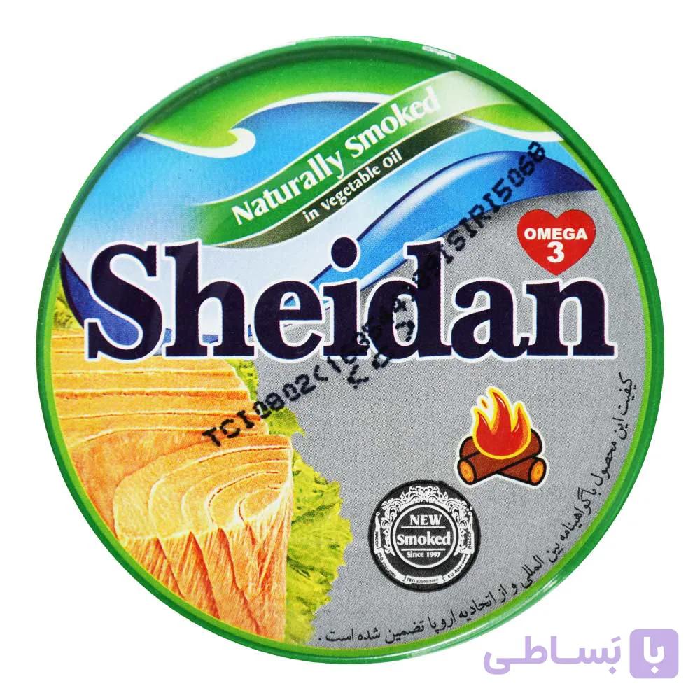 تن ماهی رژیمی شیدان SHEIDAN وزن 180 گرم