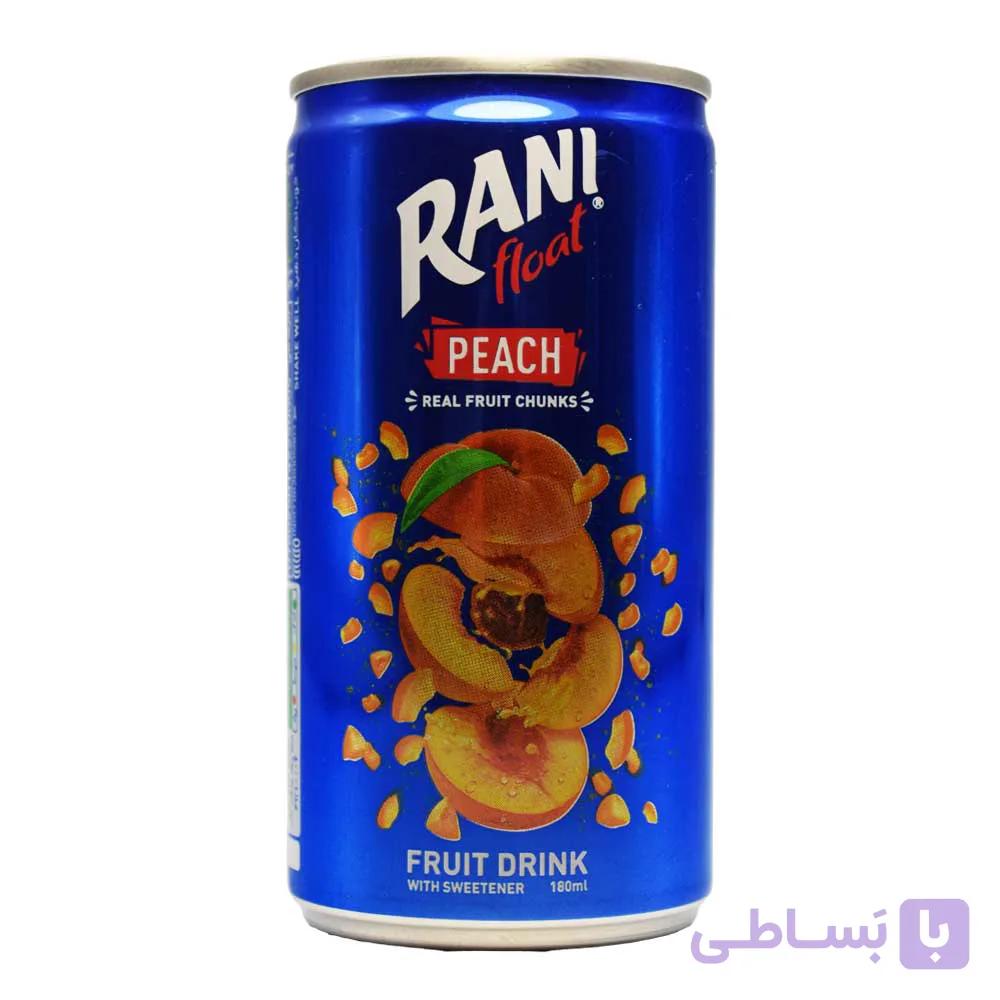 آبمیوه رانی RANI تیکه با طعم آناناس حجم 180 میلی لیتر