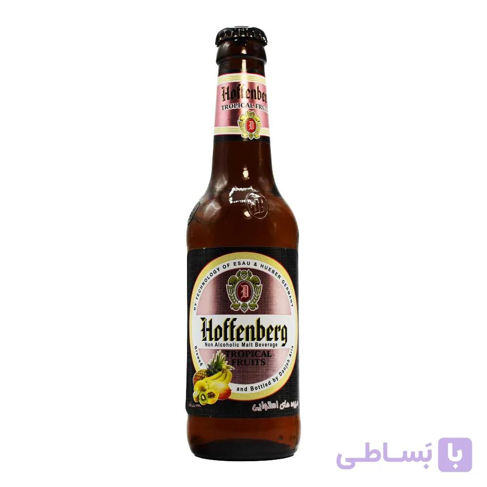 آبجو هوفنبرگ HOFFENBERG با طعم میوه های استوایی حجم 330 میلی لیتر