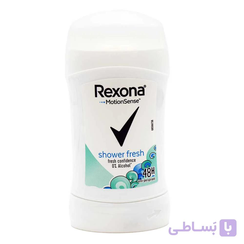 استیک ضد تعریق (مام صابونی) زنانه رکسونا REXONA اصلی مدل Shower Fresh — تصویر 1