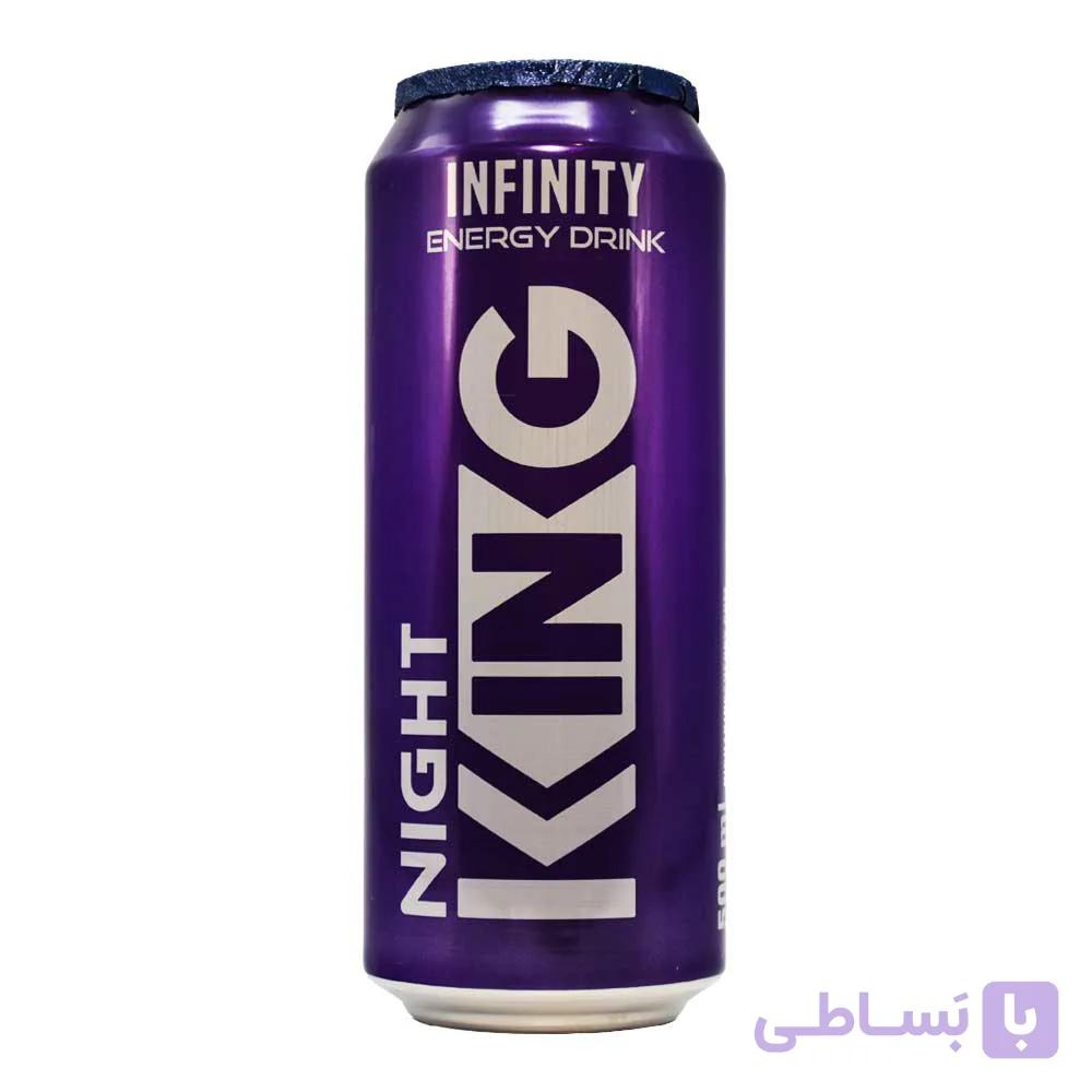نوشیدنی انرژی زا نایت کینگ NIGHT KING با طعم میکس توت حجم 500 میلی لیتر