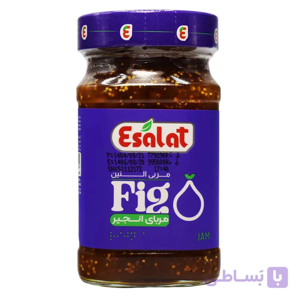 مربا انجیر اصالت ESALAT وزن 310 گرم