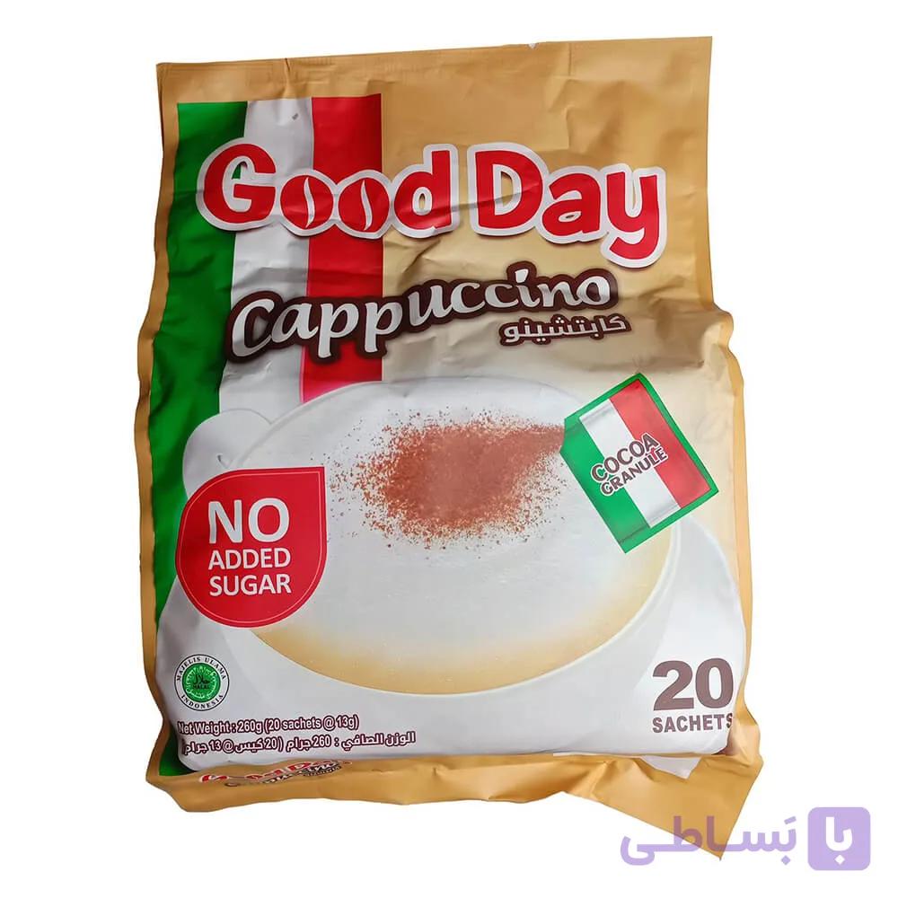 کاپوچینو گوددی GOOD DAY رژیمی اصل اندونزی بسته 20 عددی
