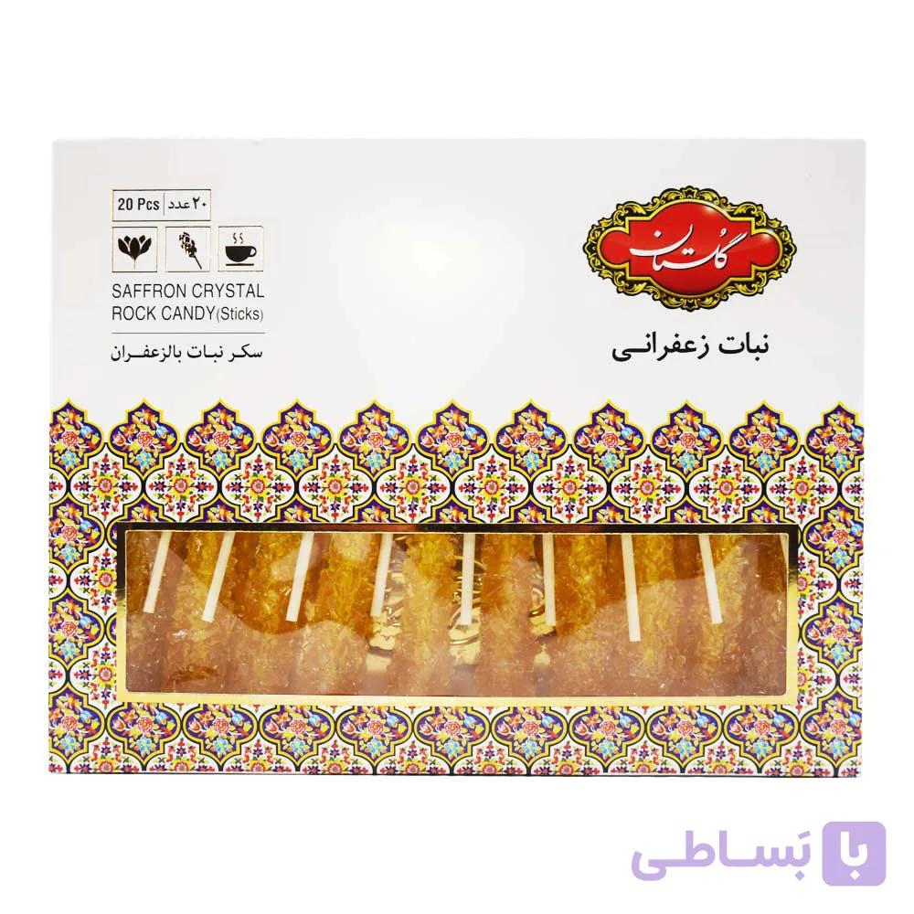 نبات زعفرانی چوبی گلستان GOLESTAN بسته 20 عددی