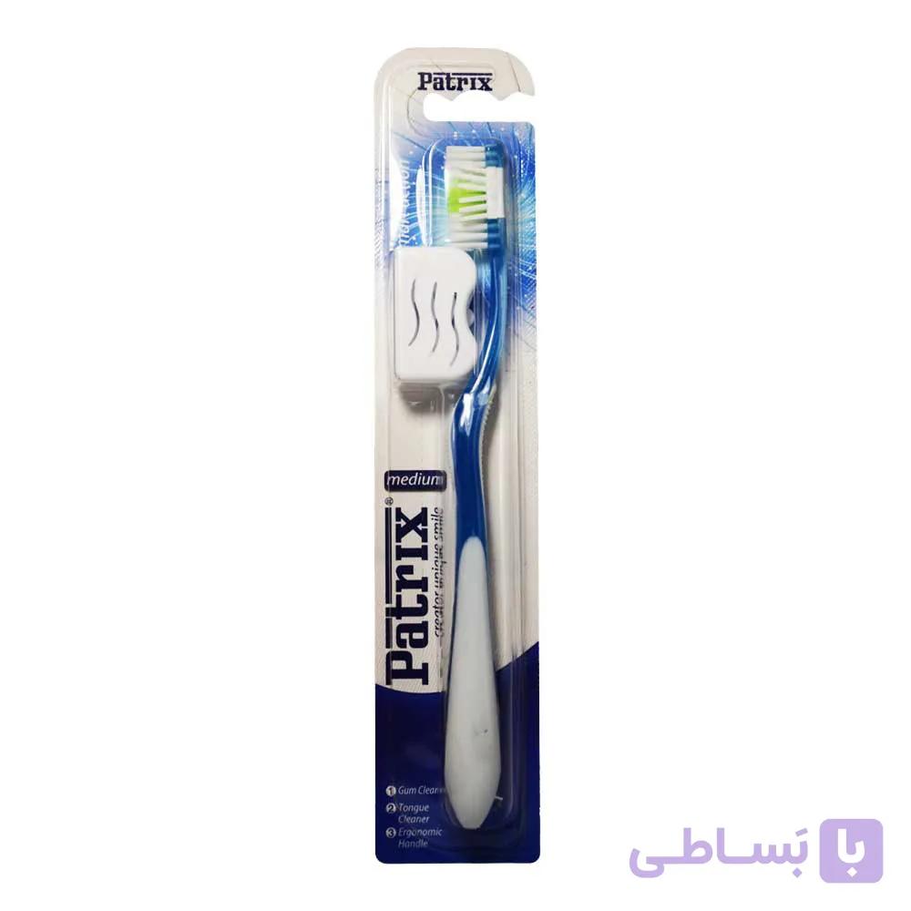 مسواک پاتریکس PATRIX مدل Smart Action با درپوش و برس مدیوم