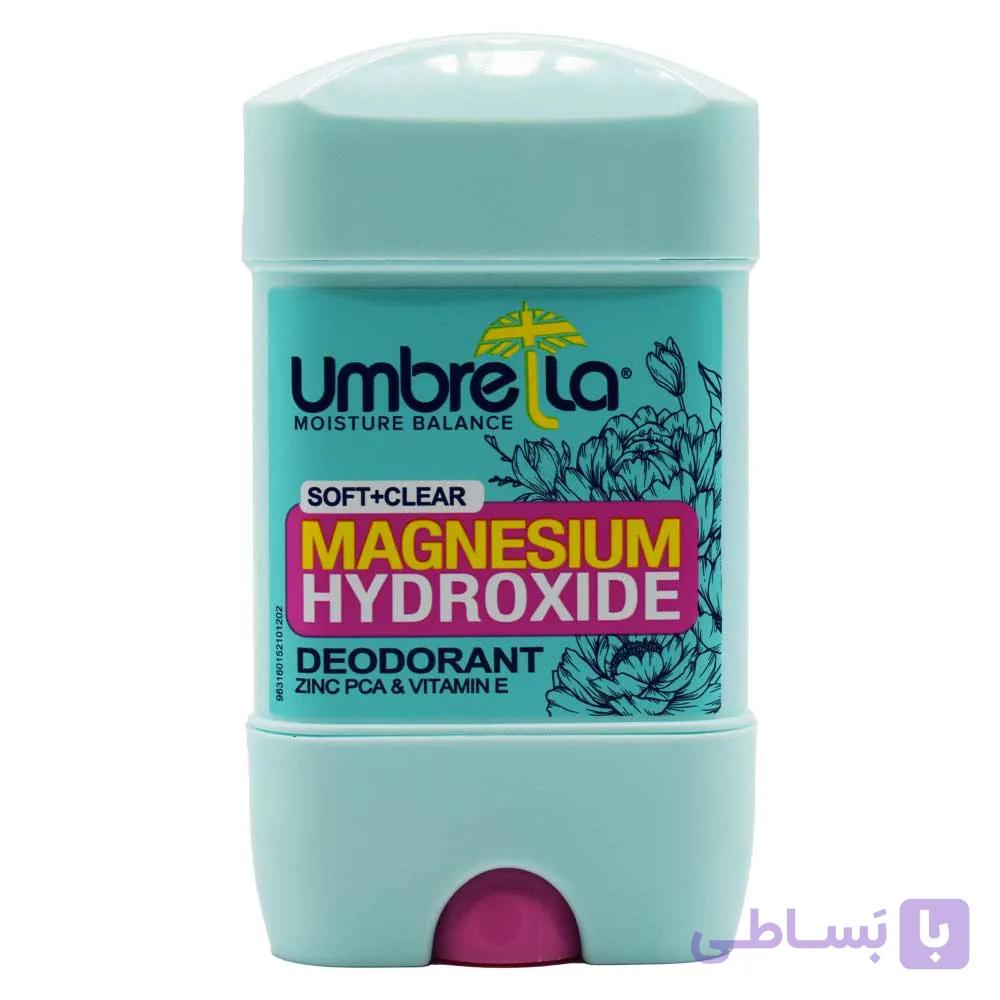 استیک ضد تعریق زنانه آمبرلا UMBRELLA مدل Soft Clear حجم 75 میلی لیتر