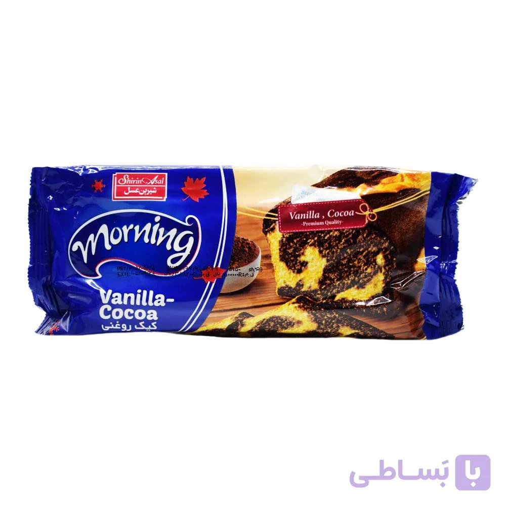 کیک روغنی عسل SHIRIN ASAL با طعم وانیل کاکائو وزن 100 گرم