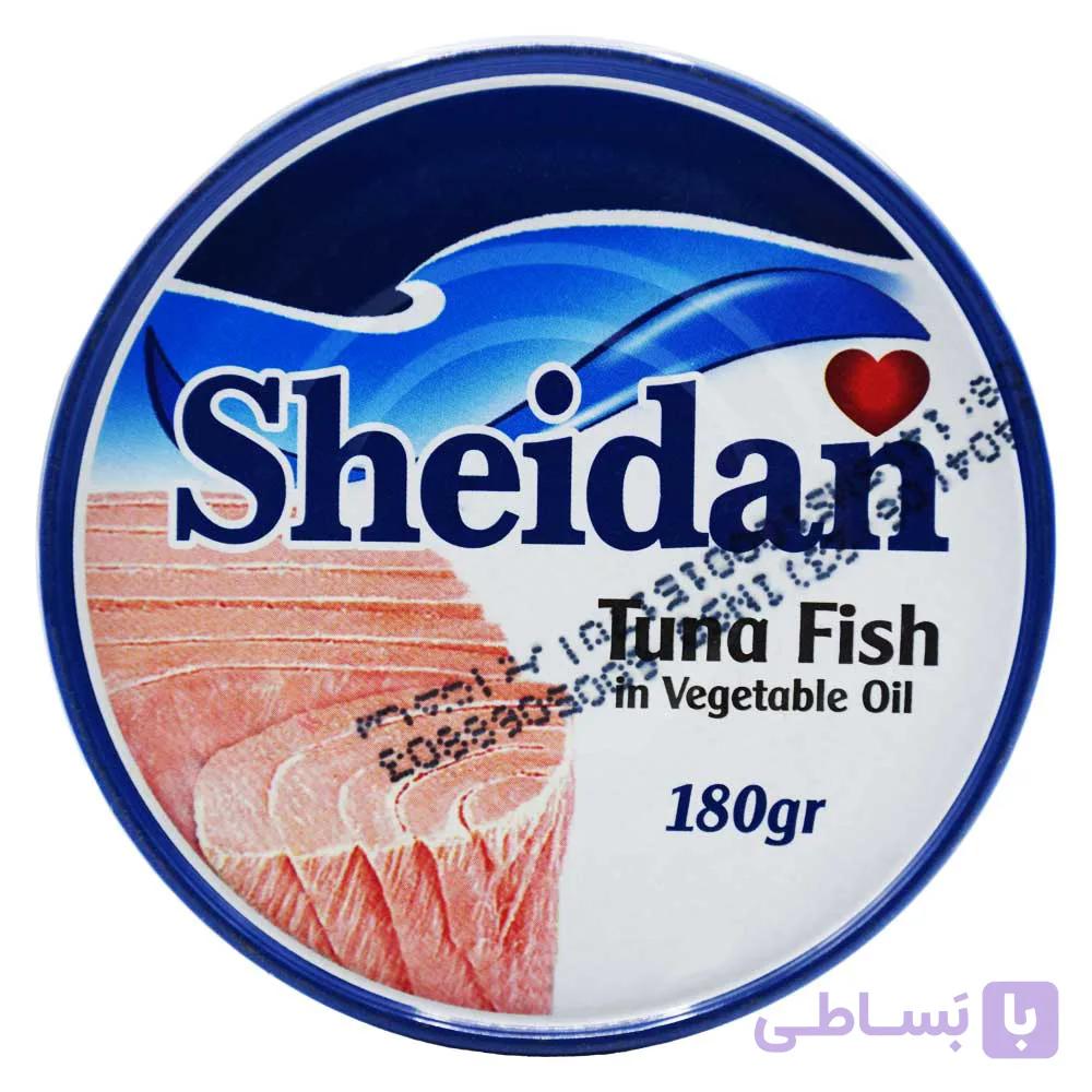 تن ماهی در روغن گیاهی شیدان SHEIDAN وزن 150 گرم