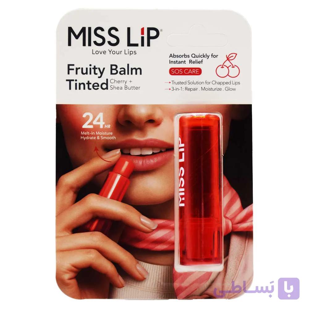 بالم لب میس لیپ MISS LIP با رایحه گیلاس وزن 4.8 گرم