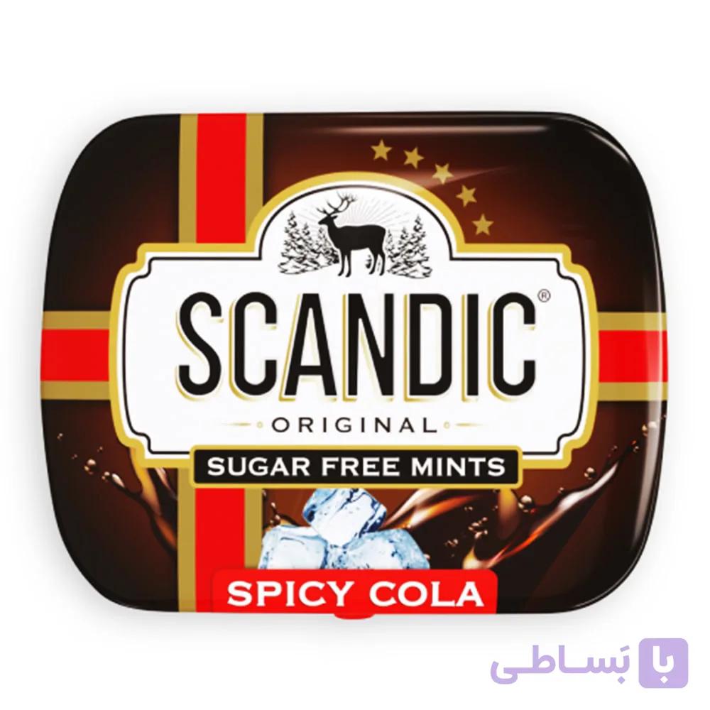 خوش بو کننده دهان اسکاندیک SCANDIC اصل روسیه با طعم نوشابه تند وزن 14 گرم