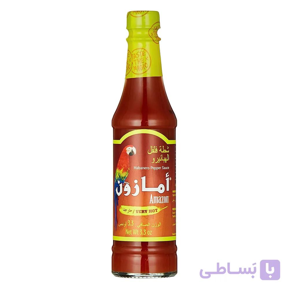 سس فلفل آمازون اصل کلمبیا مدل هابانرو وزن 93 گرم