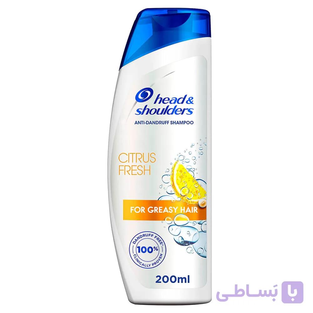 شامپو هد اند شولدرز SHOULDERS اصل عربستان ضد شوره مخصوص موهای چرب حجم 400 میلی لیتر