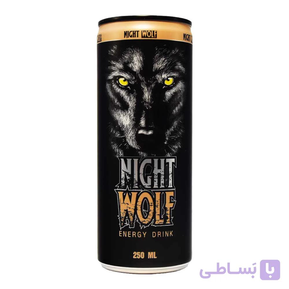 نوشیدنی انرژی زا نایت ولف NIGHT WOLF حجم 250 میلی لیتر