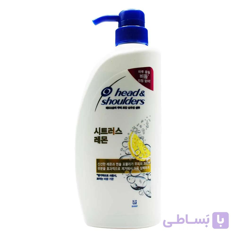 شامپو ضد شوره ضد چربی هد اند شولدرز SHOULDERS اصل تایلند حجم 750 میلی لیتر