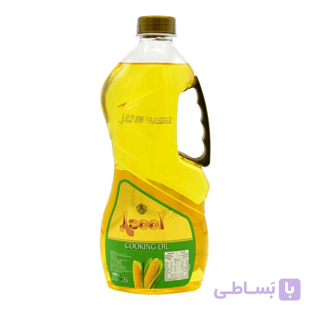 روغن مایع ذرت اصیل ASEEL اماراتی حجم 1.5 لیتر