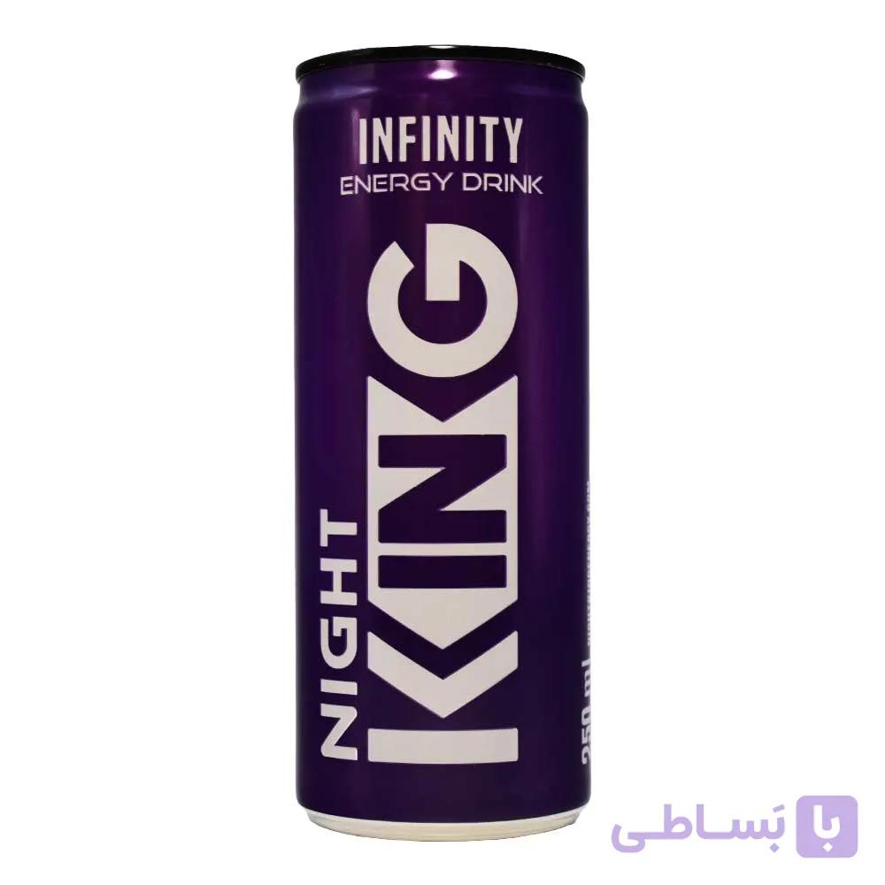 نوشیدنی انرژی زا نایت کینگ NIGHT KING با طعم میکس توت حجم 250میلی لیتر