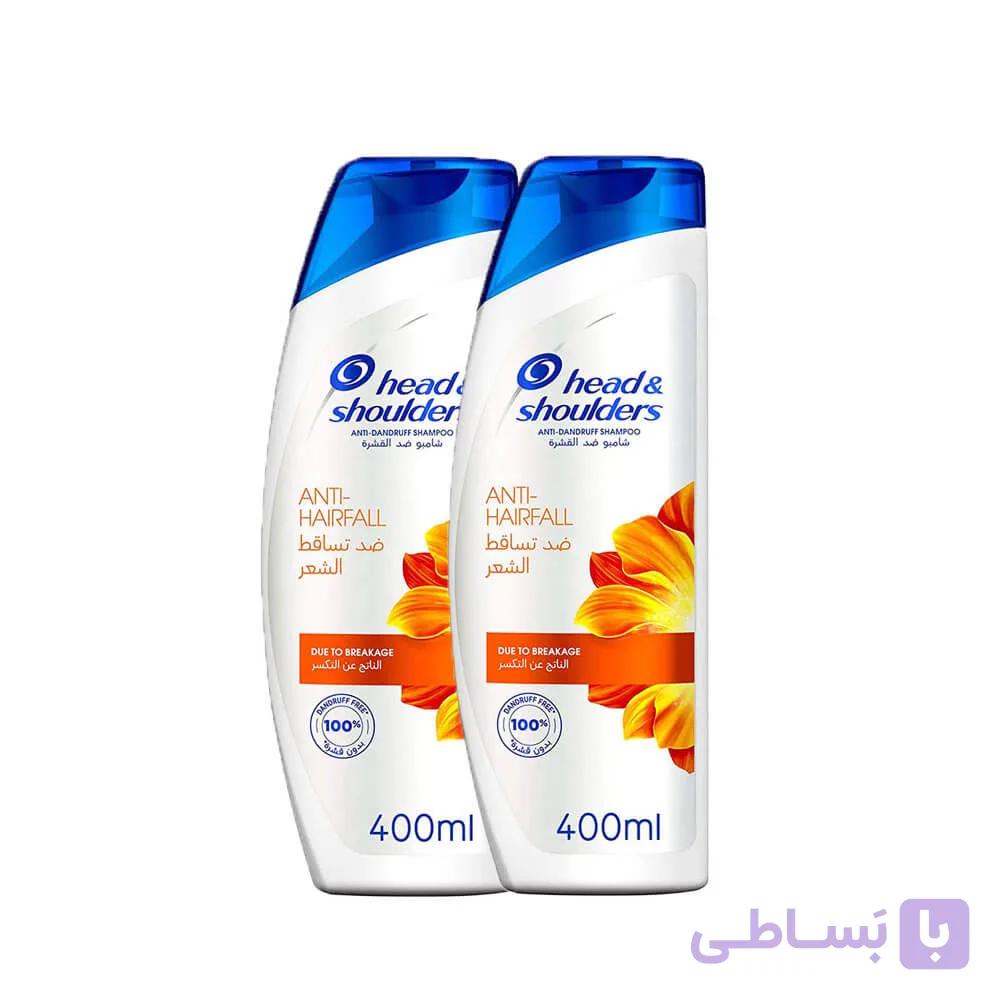 شامپو هد اند شولدرز SHOULDERS اصل عربستان ضد ریزش مو حجم 400 میلی لیتر — تصویر 1