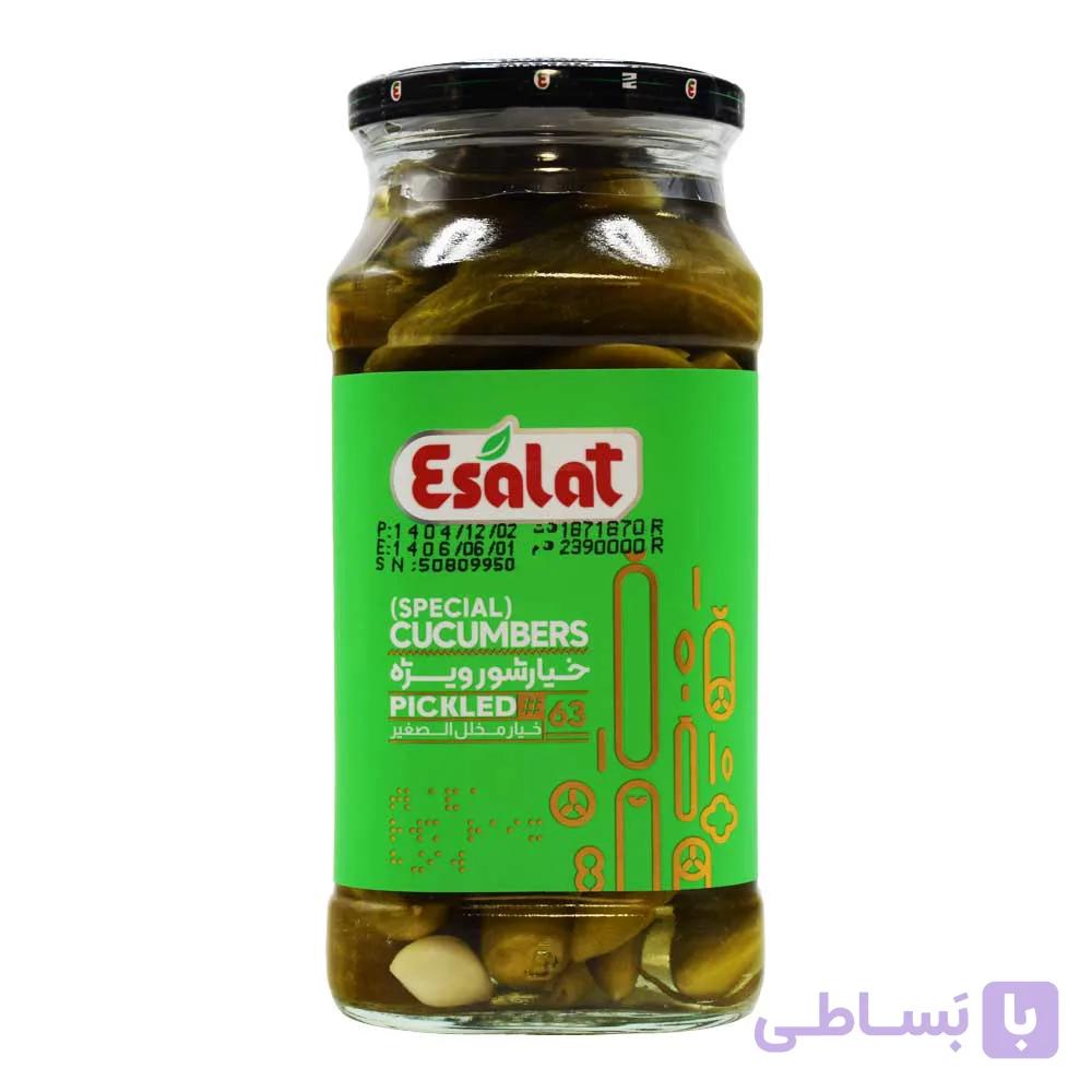 خیارشور ویژه اصالت ESALAT وزن 600 گرم
