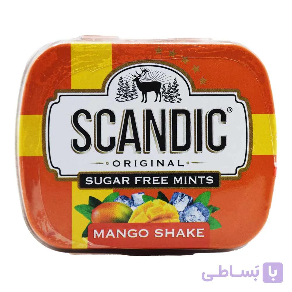 خوش بو کننده دهان اسکاندیک SCANDIC اصل روسیه با طعم انبه وزن 14 گرم