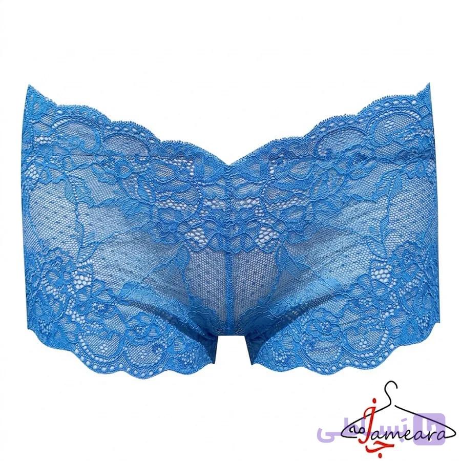 شورت گیپور جنیفری زنانه آبی