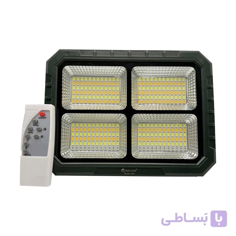 پروژکتور خورشیدی و پاوربانک 200 وات مدل RuiLANG RL-930 — تصویر 1