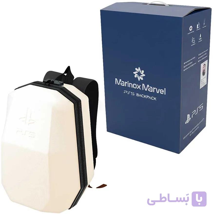 کوله پشتی ضد ضربه مارینوکس مدل Marinox MP7101 PS5 سفید — تصویر 1