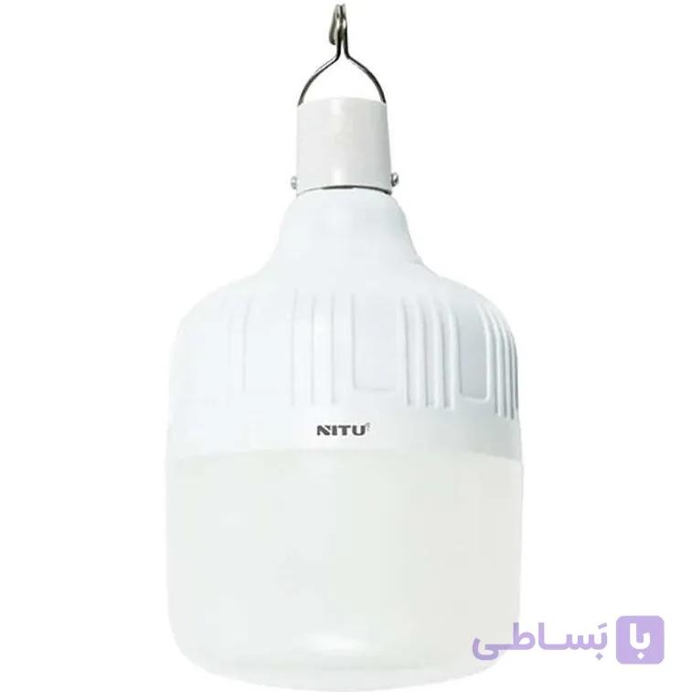 لامپ شارژی نیتو مدل LED02 ظرفیت ۲۰ وات رنگ مهتابی — تصویر 1