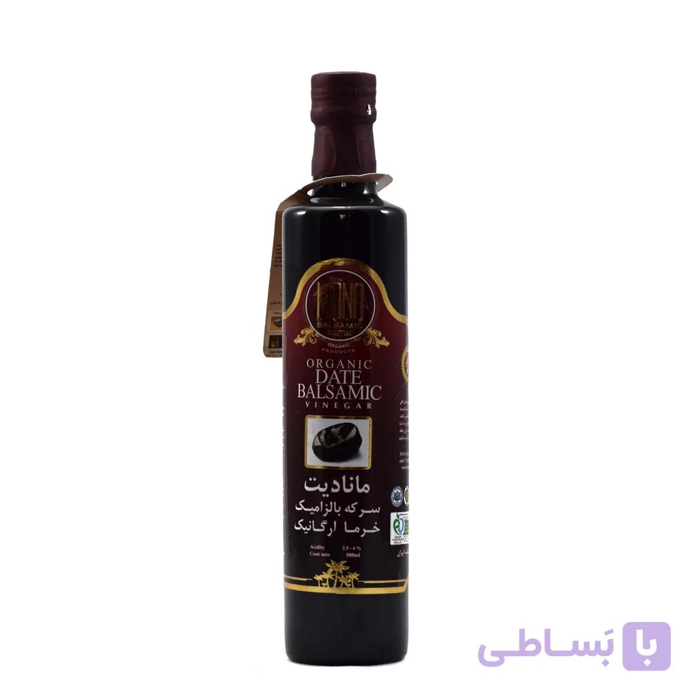 سرکه بالزامیک خرما ارگانیک مانادیت(تک چین)۵۰۰ لیتری