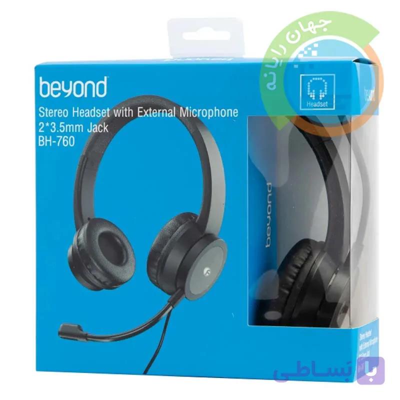 هدست سیم دار مدل Beyond BH-760 — تصویر 1