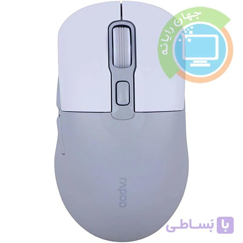 موس بی سیم رپو M308 (طوسی) — تصویر 1