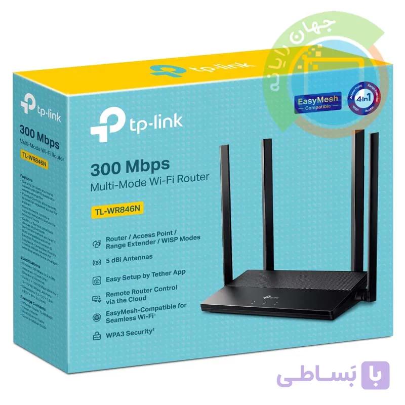 روتر بی سیم TP-Link مدل TL-WR846N — تصویر 1