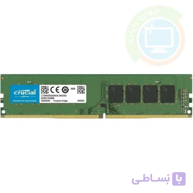 رم کامپیوتر کروشیال U-DIMM DDR4 16GB Single 2666MHz مدل CB16 — تصویر 1