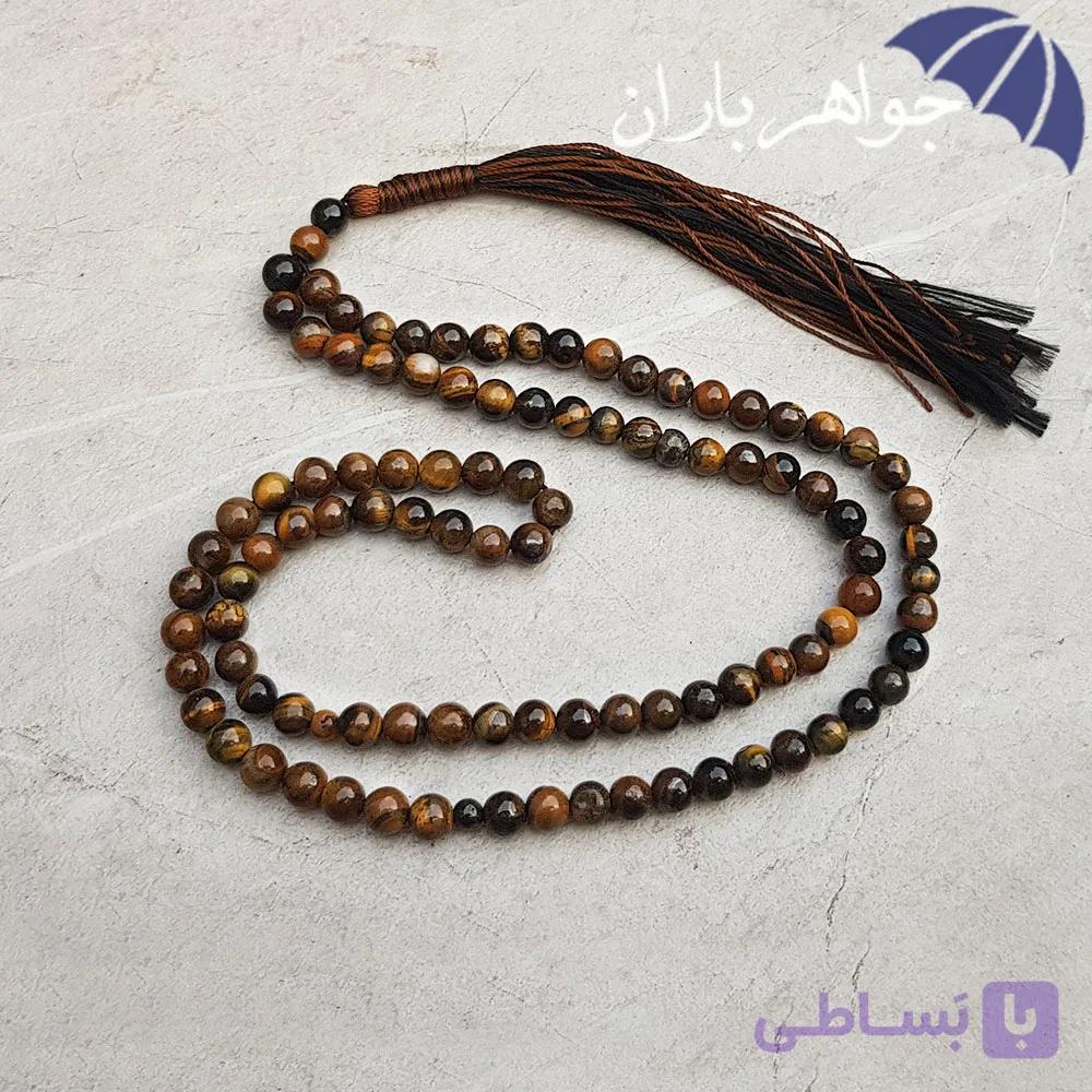تسبیح چشم ببر 101 دانه ریز T1094