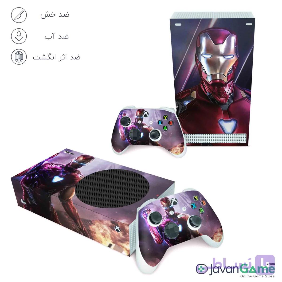 اسکین Xbox Series S طرح Iron Man Homem De Ferro