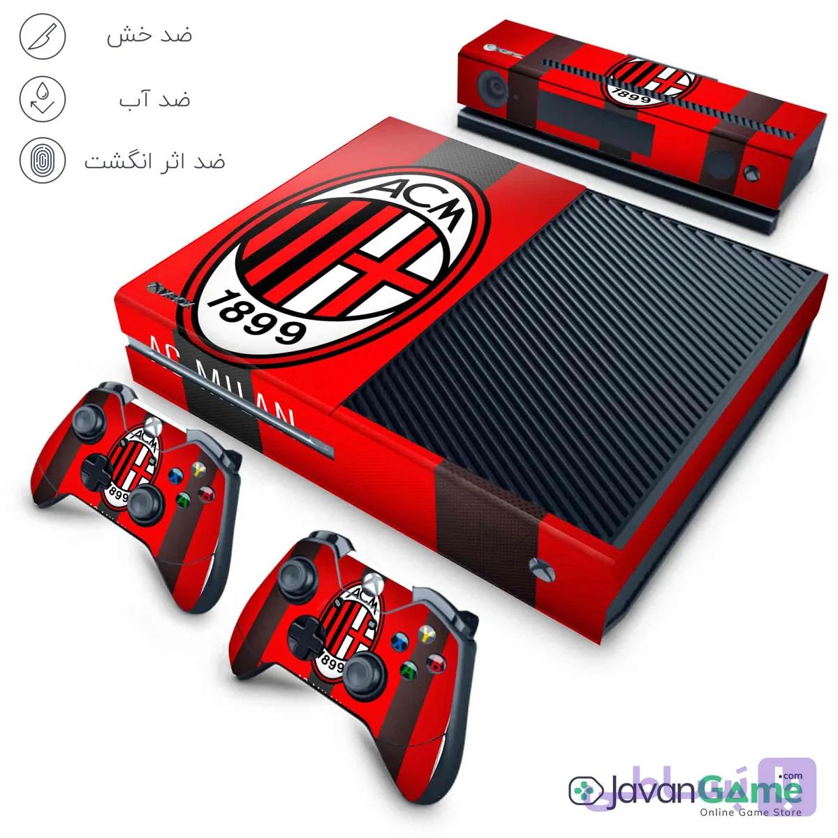 اسکین Xbox One X طرح AC Milan