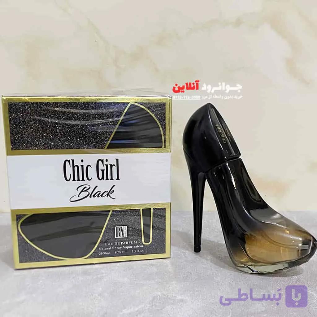 ادکلن زنانه چیک گرل chic girl black حجم 100 میل — تصویر 1
