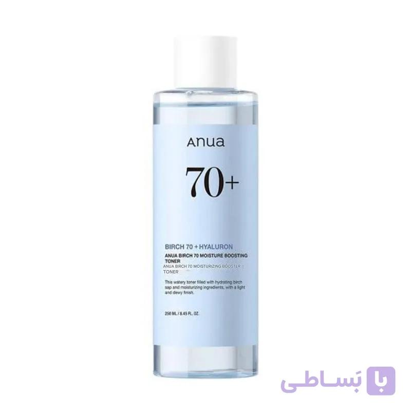 تونر مرطوب کننده و تقویت کننده آنوا Anua شیره توس Birch Moisture — تصویر 1