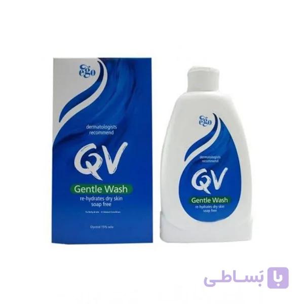 ژل شوینده کیو وی پوست خشک و حساس QV Gentle Wash — تصویر 1