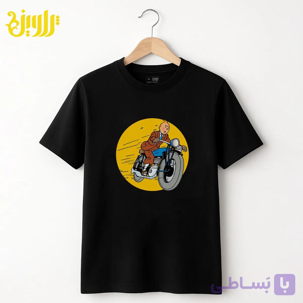 تیشرت طرح تن تن Tintin — تصویر 1