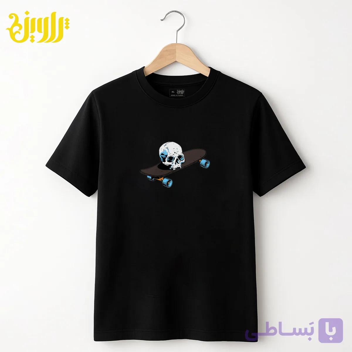 تیشرت باکسی طرح جمجمه Skull — تصویر 1