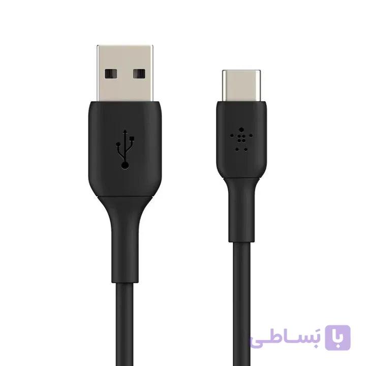 خرید و قیمت کابل USB به USB-C  بلکین مدل CAB001bt1MBK طول 1 متر