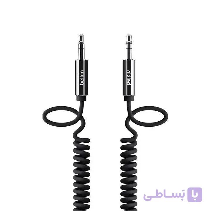 خرید و قیمت کابل AUX بلکین مدل AV10126cw06-BLK طول 1.8 متر