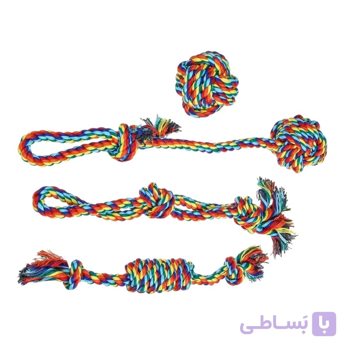 اسباب بازی کنفی سگ بسته چهار عددی — تصویر 1
