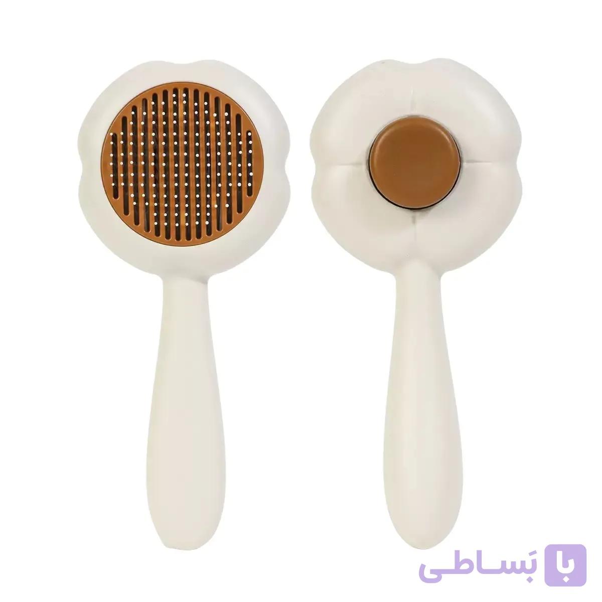 برس با تخلیه مو مدل گل