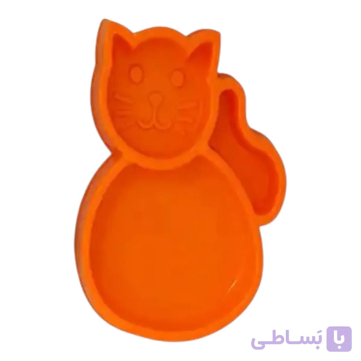 ظرف آب و غذا برند ZARIX طرح گربه — تصویر 1
