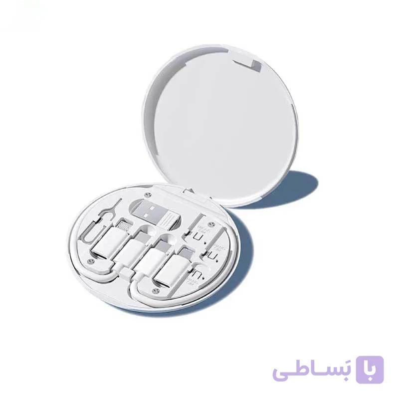 ست کابل شارژ چند سر مدل RC-190 — تصویر 1