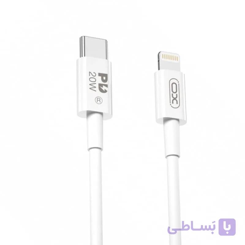 کابل تبدیل TYPE-C به LIGHTNING ایکس او مدل NB-Q189A طول 1 متر — تصویر 1