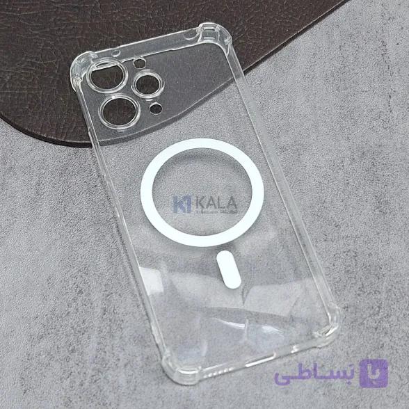 قاب شفاف طرح مگ سیف Xiaomi Redmi 12 — تصویر 1